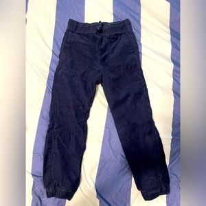 H&M boys lined cords - navy